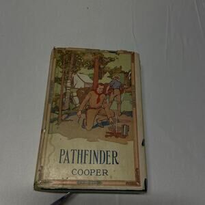 Vintage 1918's THE PATHFINDER by James Fenimore Cooper or Inland Sea Dust Jacket